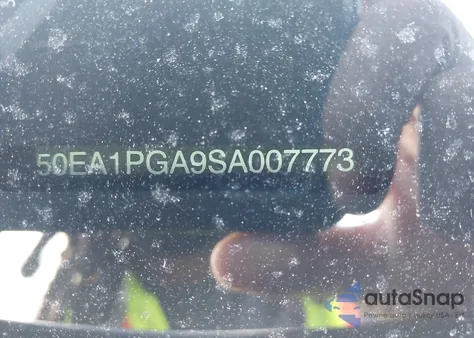 2025 Lucid Air Pure z USA, uszkodzony, nr VIN 50EA1PGA9SA007773